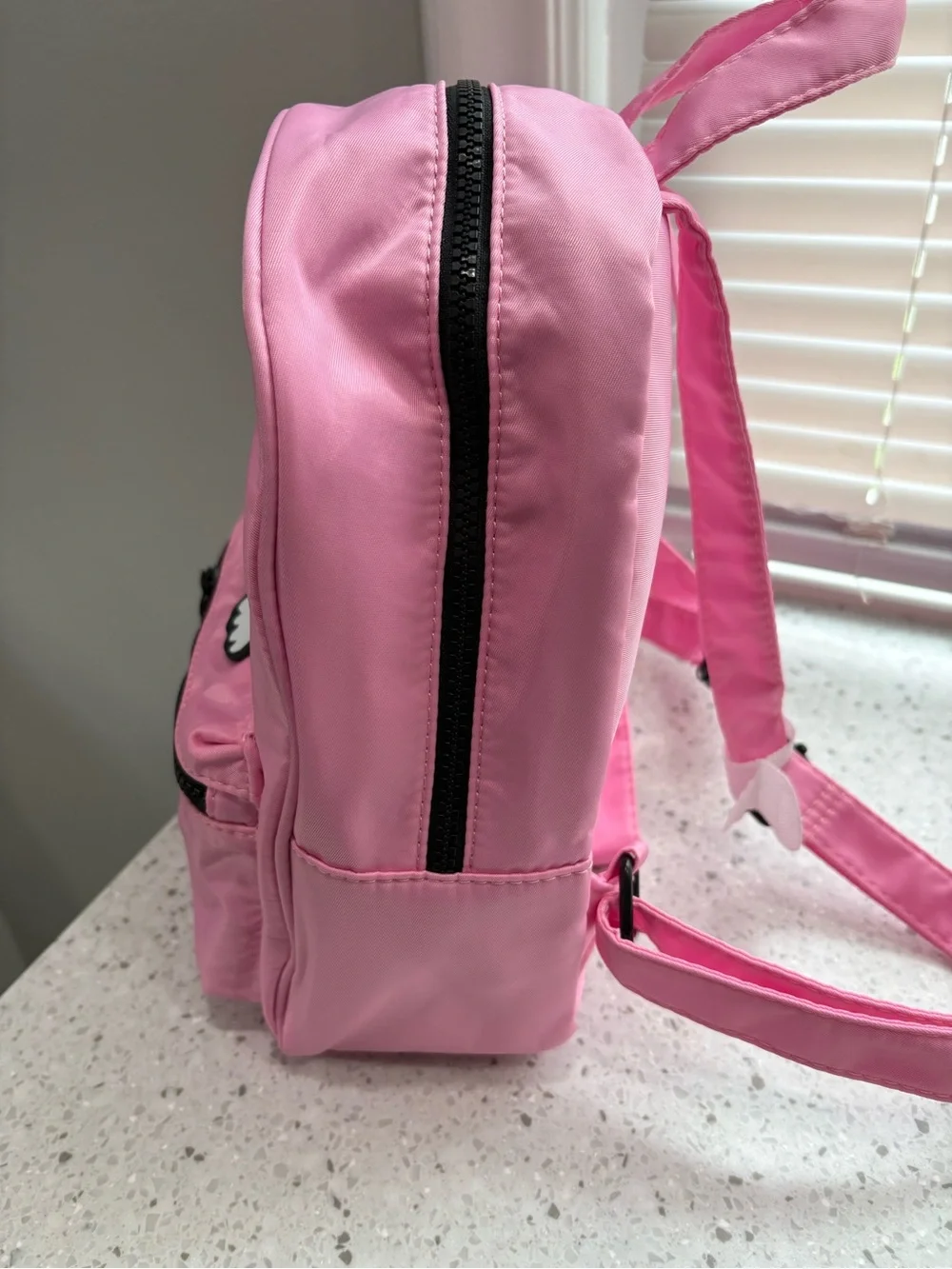 NWT Marc Tetro Mini Nylon Backpack Tuxedo Cat on Pink